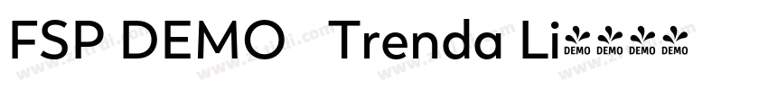 FSP DEMO   Trenda Li字体转换